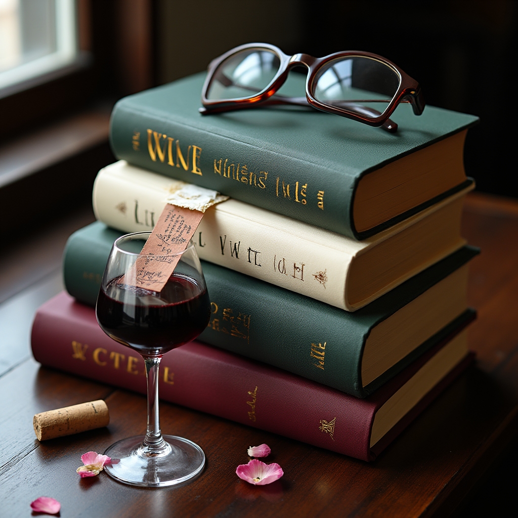 Odborná literatúra o víne a degustácii